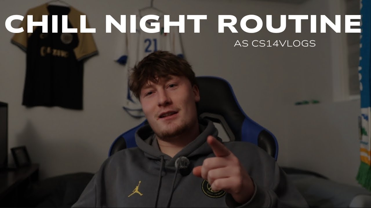 University Soccer Player Chill Night Routine Vlog | Recovery & Meal Prep