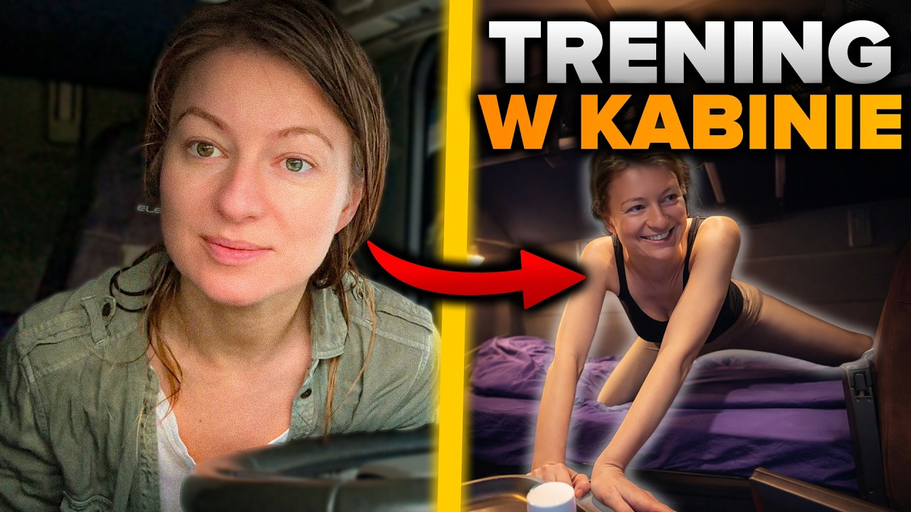 TIREM DO HISZPANII- Trening w kabinie! 1700KM