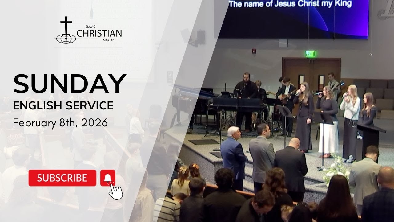 8 February 2026 Sunday - Service in English