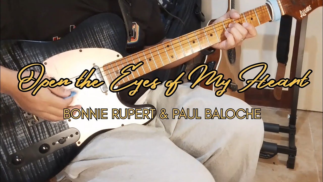 Open the Eyes of My Heart - Paul Baloche and Bonnie Rupert | Electric Guitar Playthrough