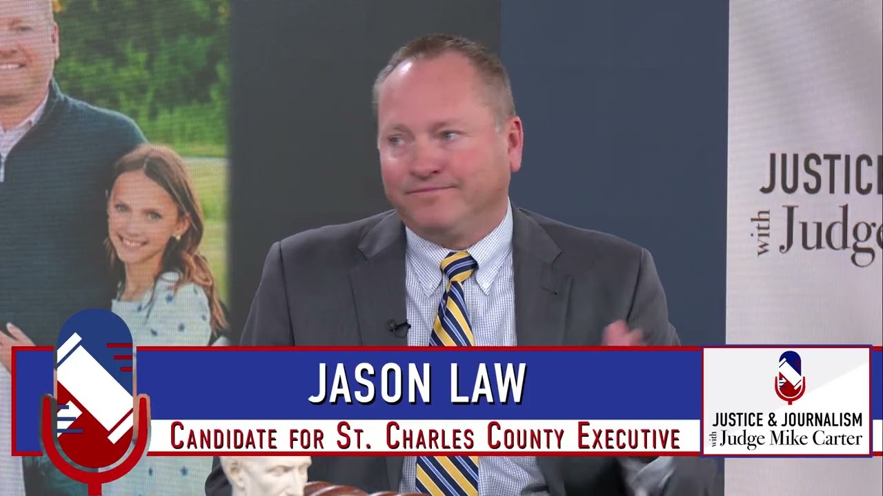 JUDGE MIKE CARTER INTERVIEWS JASON LAW ON CRIME, TAXES, AI & ST. CHARLES COUNTY