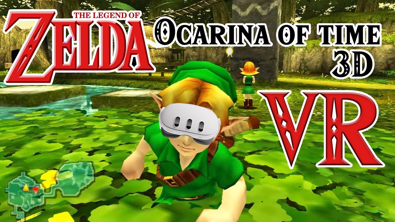Zelda: Ocarina of Time 3D VR - super immersive VRchat world