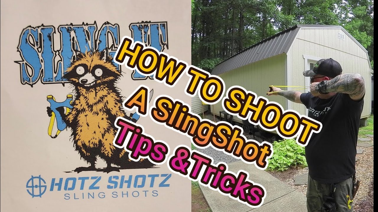How to Shoot A SlingShot Tips &Tricks!! #jackalopeknives #slingshots #hotzshotzslingshots