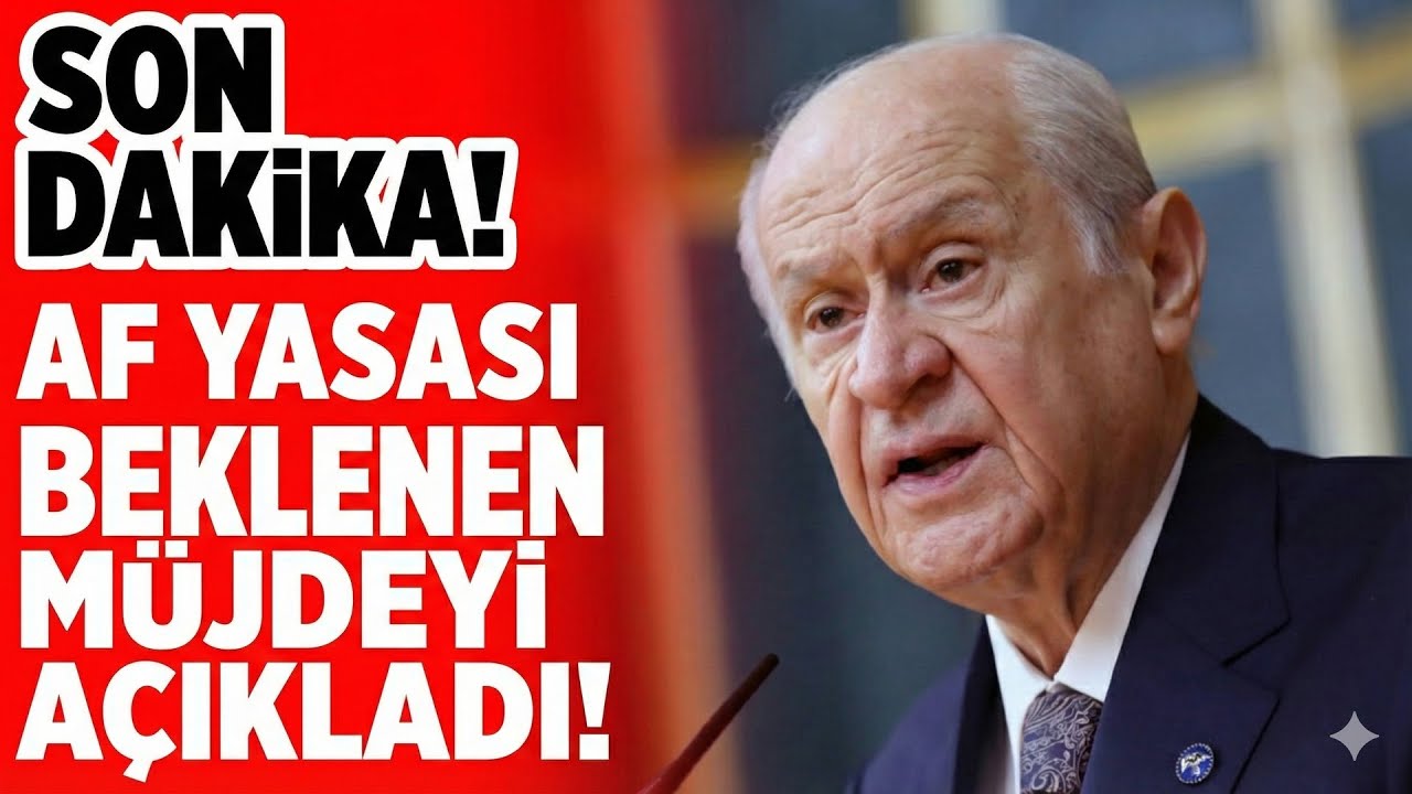 Af Yasası Son Durum: Ceza İnfaz D&uuml;zenlemesi Mi Geliyor?