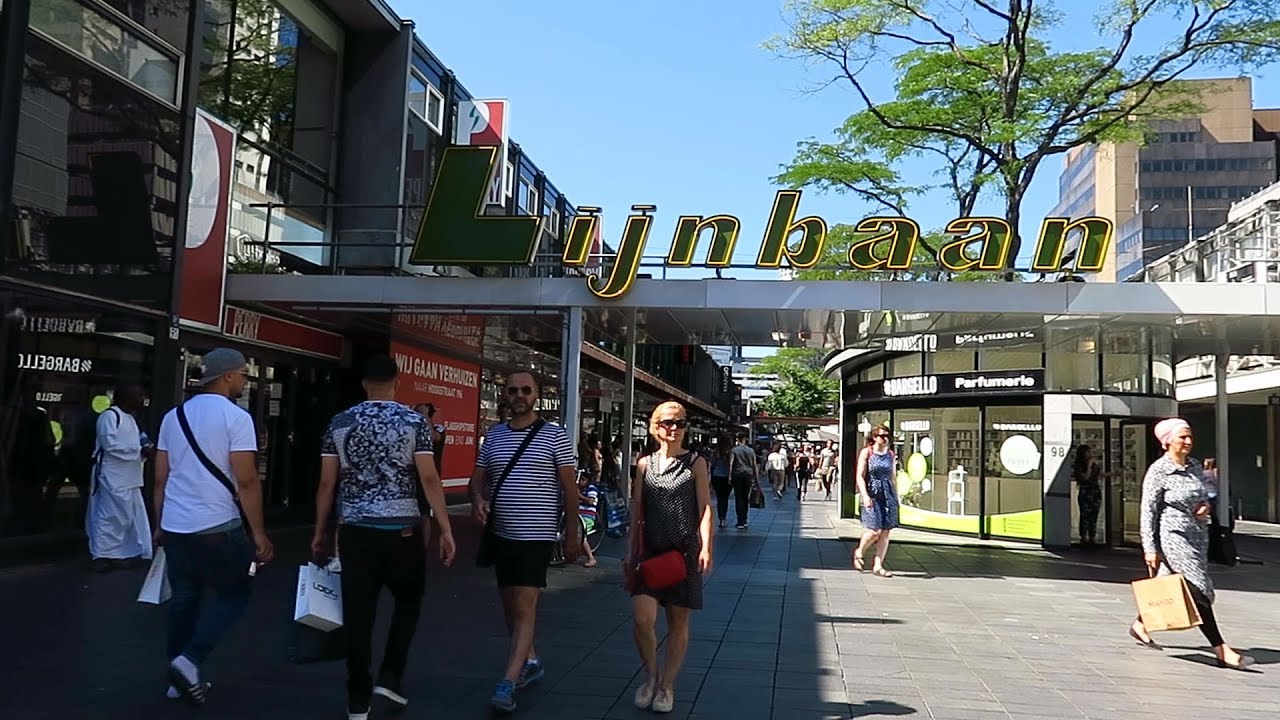 The Netherlands : Lijnbaan shopping street - Rotterdam