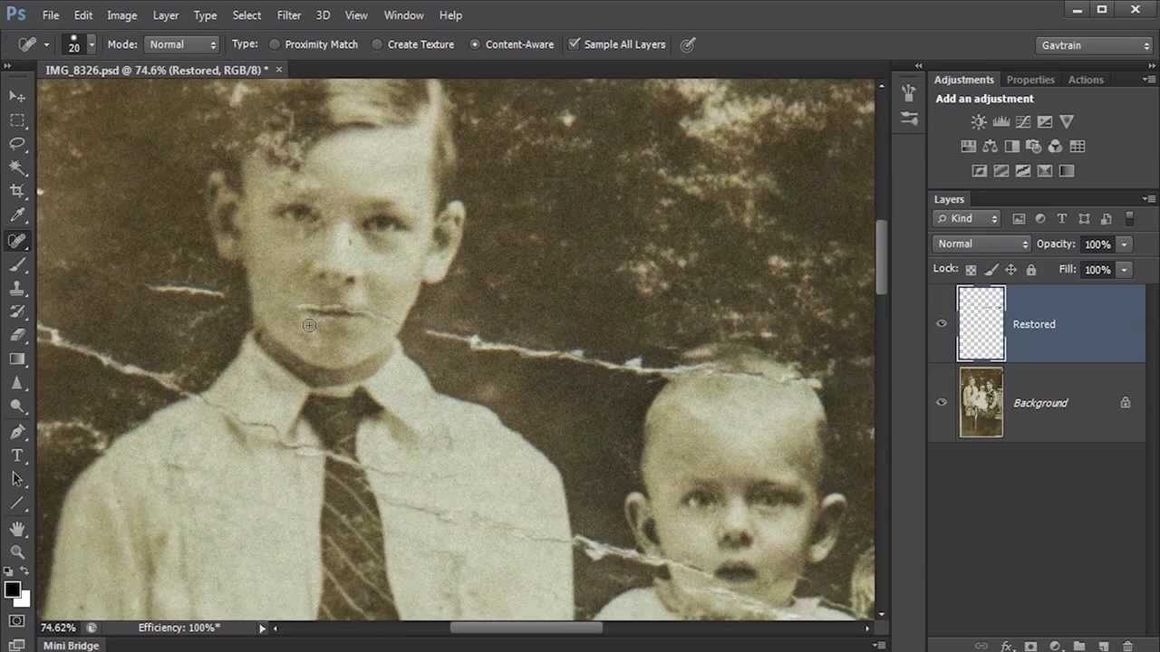 Restore an Old Photo Ep 106: Take & Make Great Photography with Gavin Hoey: Adorama Photography TV