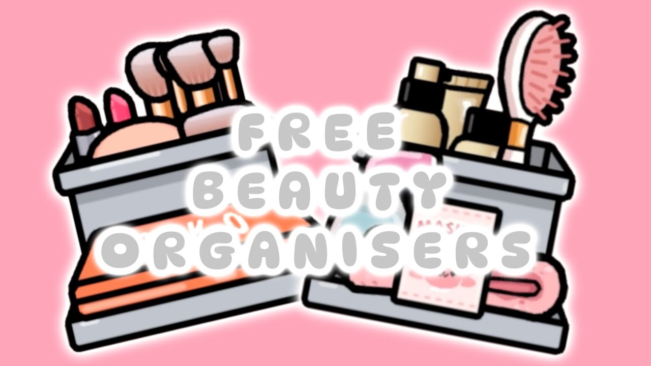 FREE BEAUTY ORGANISERS 💄💕 TOCA BOCA #TOCABOCA #TOCALIFEWORLD #TOCALIFE 