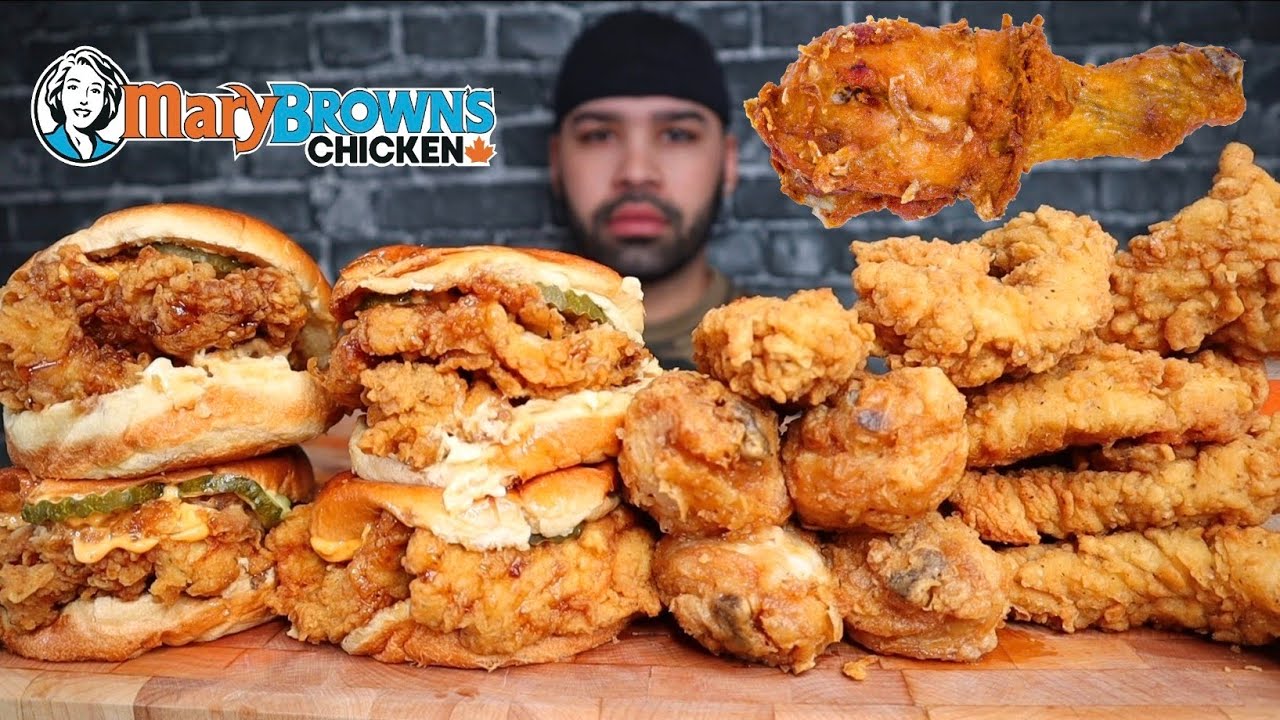 ASMR MARY BROWNS MUKBANG