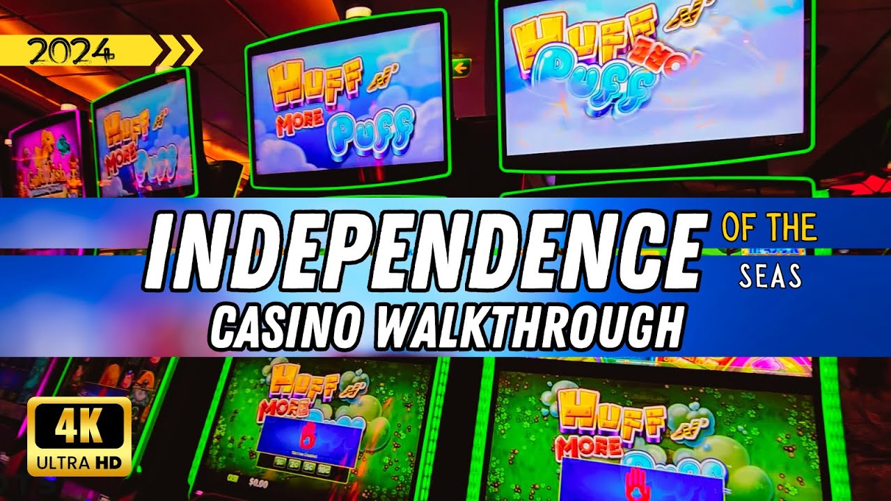 Royal Caribbean Independence of the Seas Casino Walkthrough All Slots & Tables