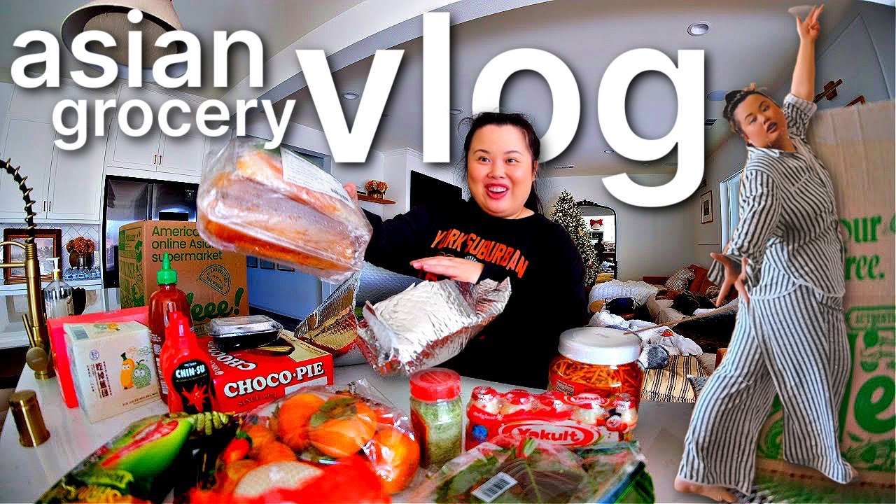 VLOG: asian food grocery haul!!! + attempting to dance like a pro, current coffee obsession, cooking