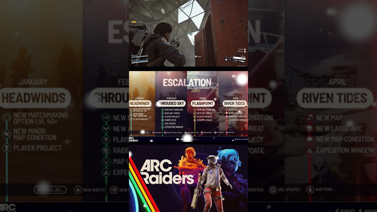 ARC Raiders Roadmap Jan - April 2026