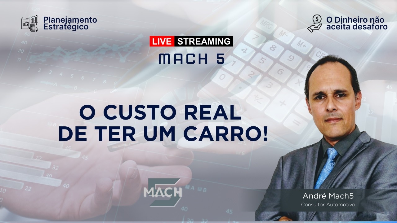 AULA MACH5 - QUAL O VALOR REAL DE TER UM CARRO!
