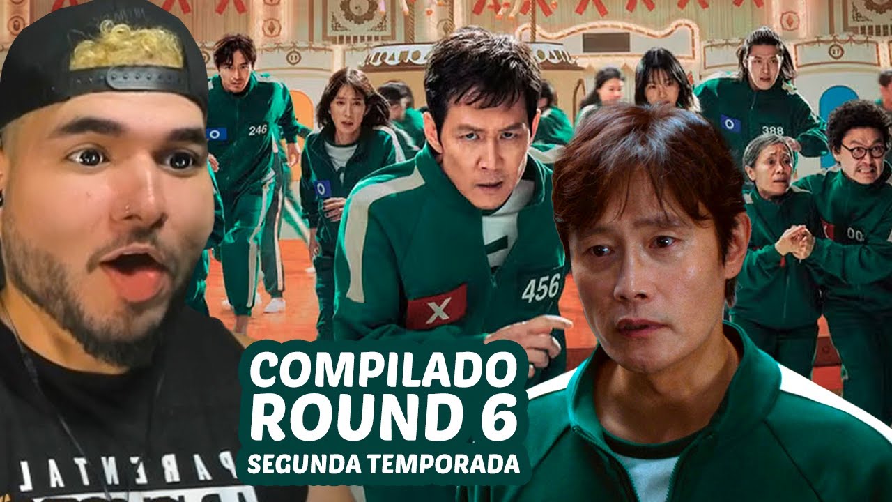 MARATONA ROUND 6 SEGUNDA TEMPORADA | Melhores Momentos do Squid Game