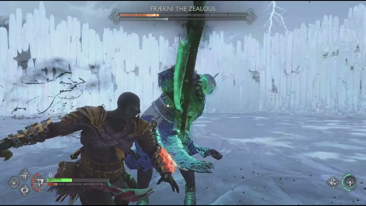 God of War Ragnarök Berserker Fight