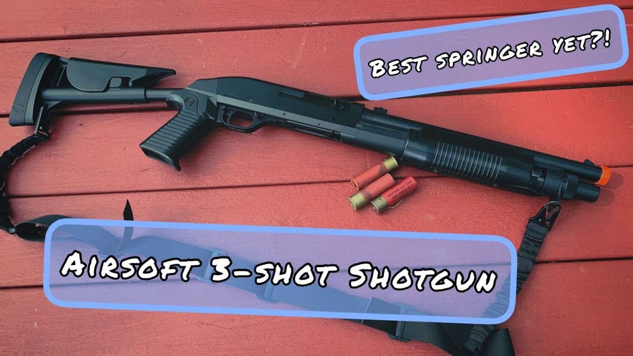 Airsoft 3-Shot Shotgun From CYMA (Under $100?)