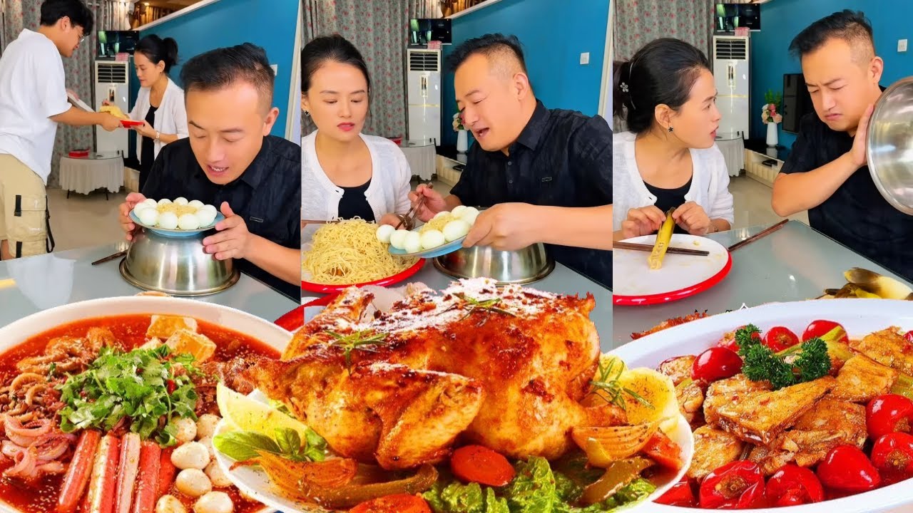 自私老公想獨吞紅燒肉，兒子神操作全轉移給我，他掀開空鍋直接崩潰！ 【香香和霍霍】