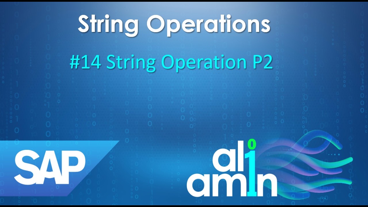14 - String Operations ( Part 2 )