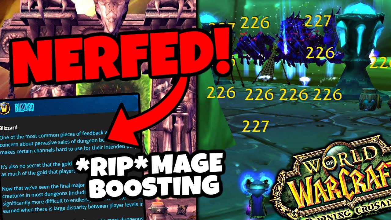 Усиление магов УМЕРЛО в TBC Anniversary — ОГРОМНЫЕ ослабления | The Burning Crusade