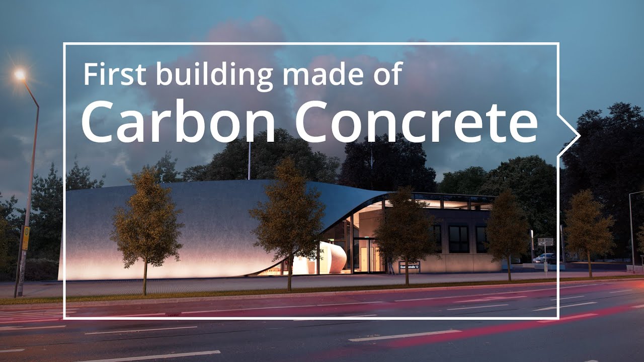 World's first building made entirely of carbon reinforced concrete