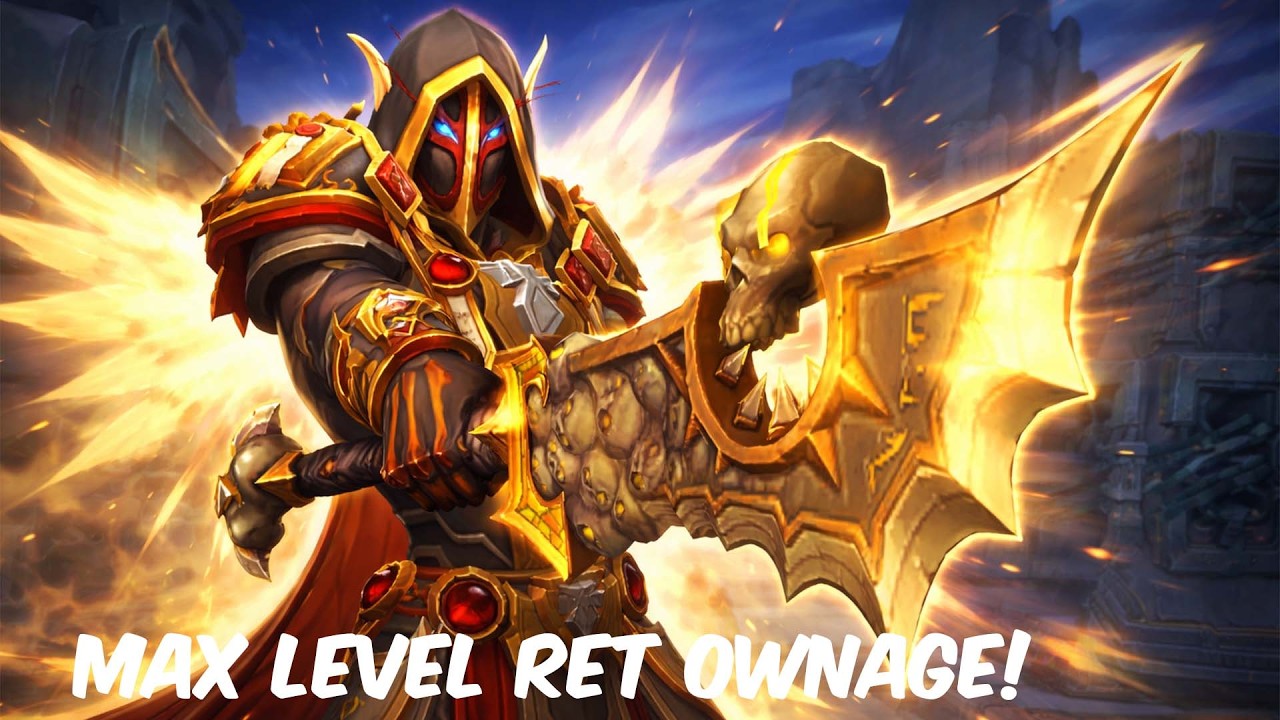 MAX LVL RET OWNAGE! - Ret paladin pvp midnight