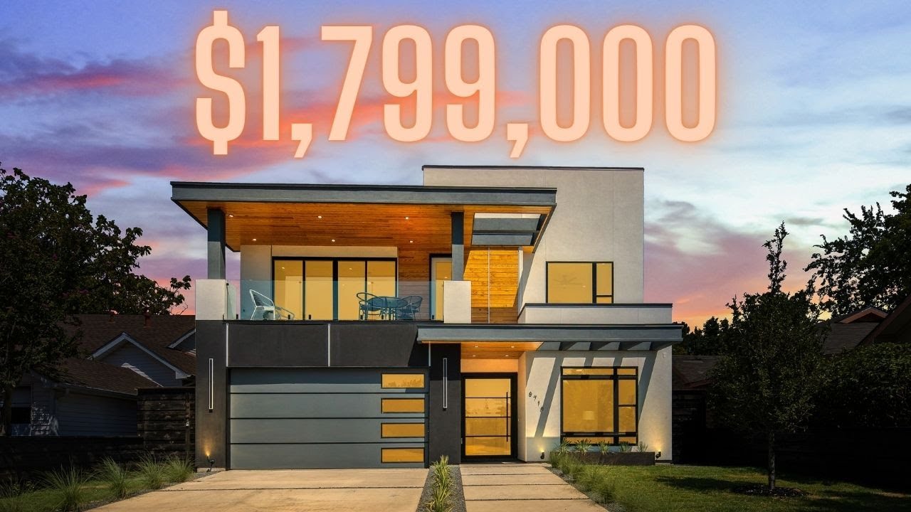Fall In Love With This Dallas, TX Modern Masterpiece