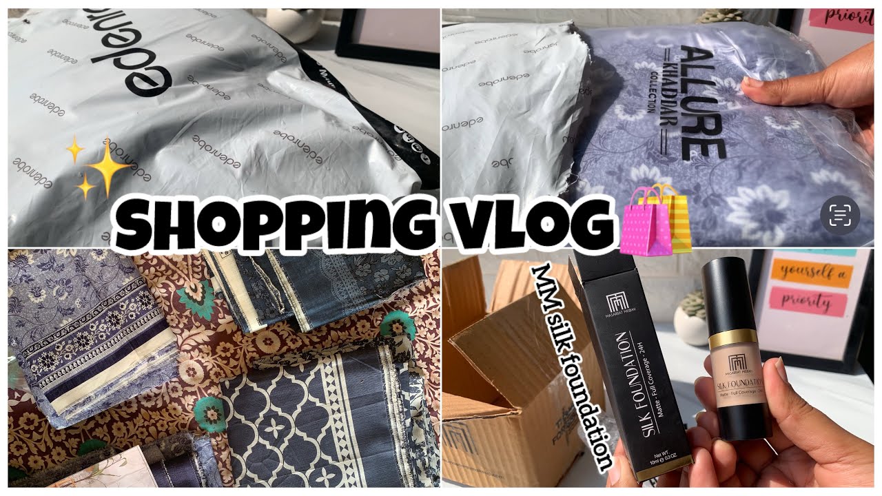 Shopping haul | edenrobe dresses | MM silk foundation