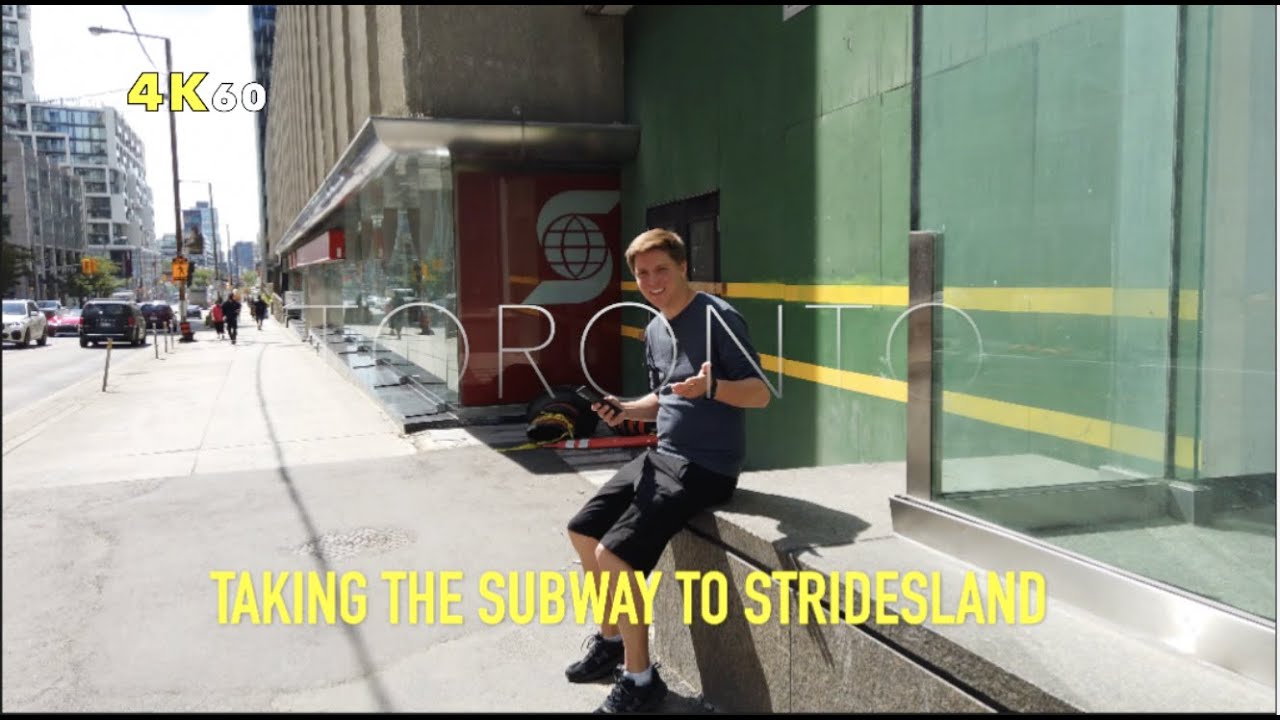 Toronto Pre-Collab Subway Ride - From Queen Station North To Eglinton Station To Meet Johnny Strides