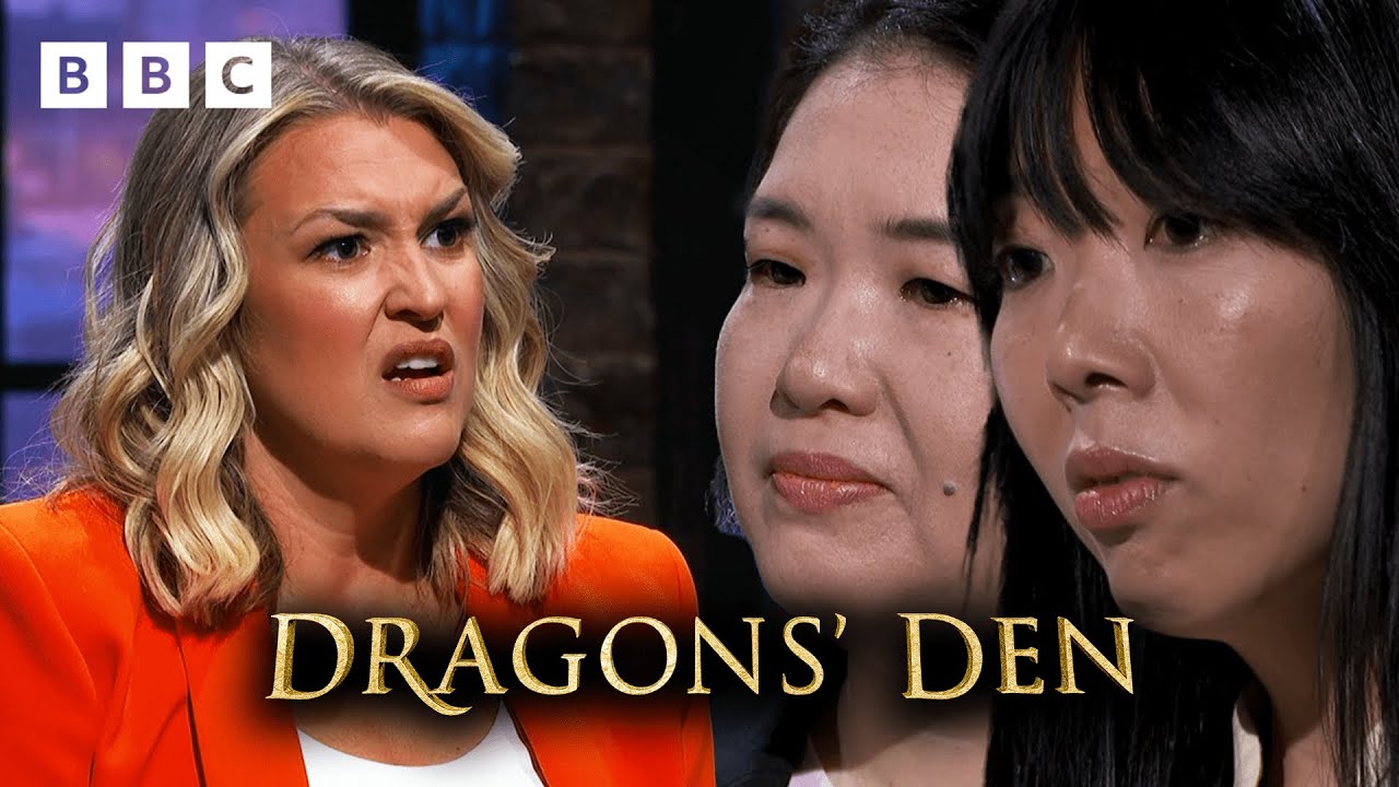 HARSH feedback for best friends' bubble tea business | Dragons' Den - BBC