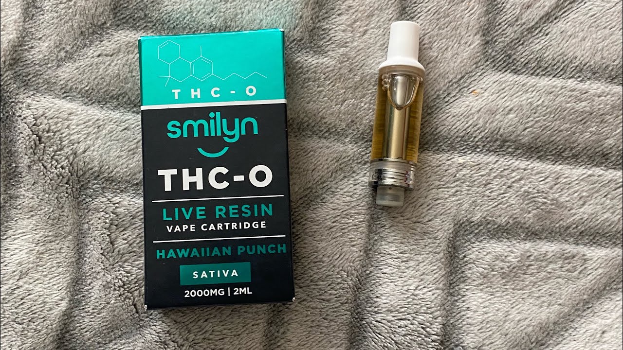 Smilyn thc o live resin Hawaiian Punch