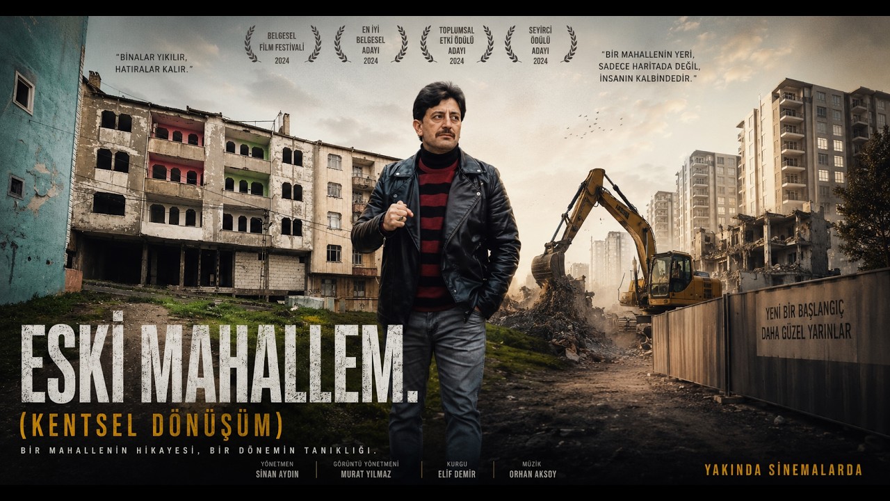 ESKİ MAHALLEM.(Kentsel Dönüşüm).(Küçücük Bir Gezi).2026.UHD.(4K).