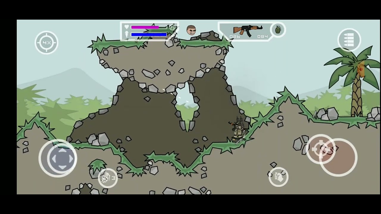 destruindo ROB&Ocirc;S ARMADOS numa GUERRA-minimilitia