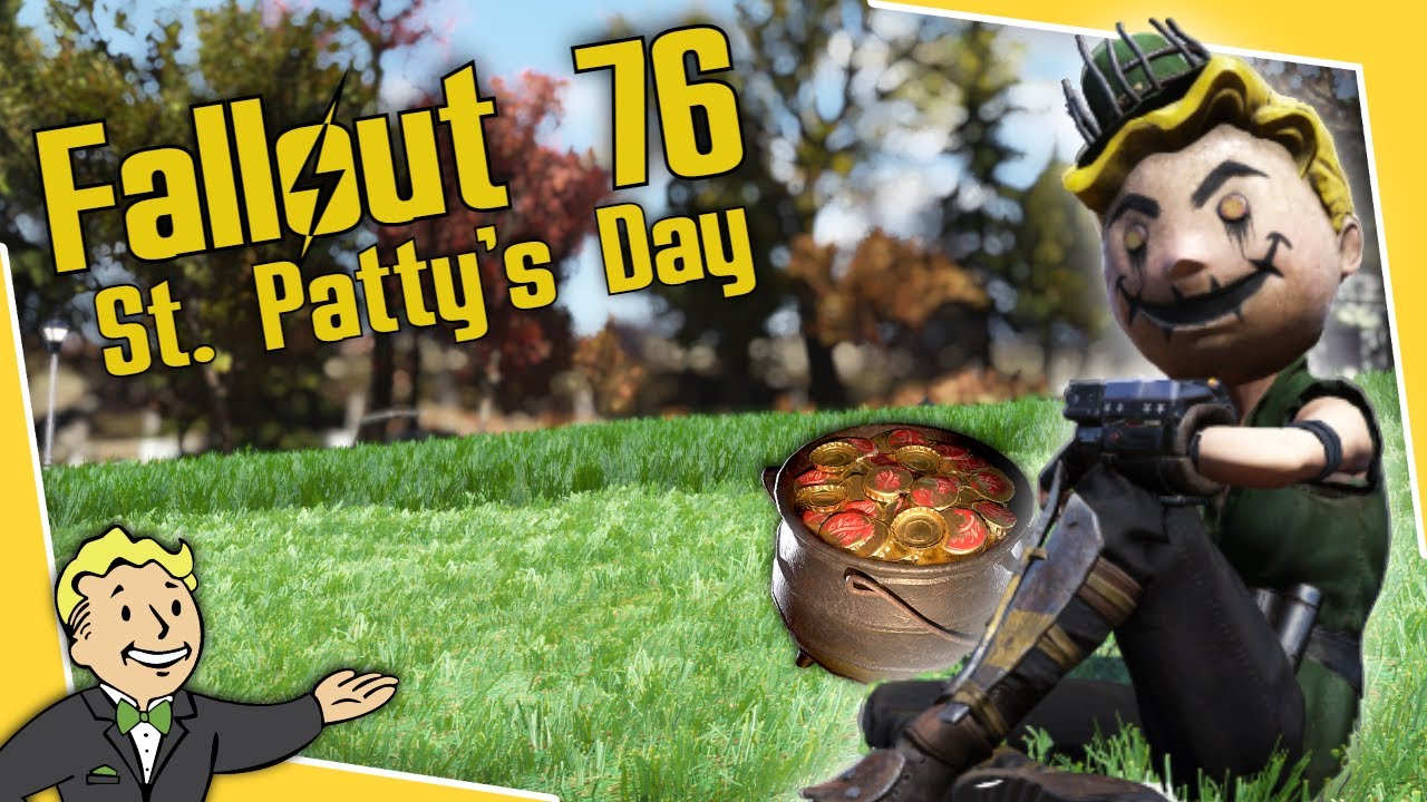 Fallout 76 - Atomic Shop Update: St. Patty&rsquo;s Day Bundle