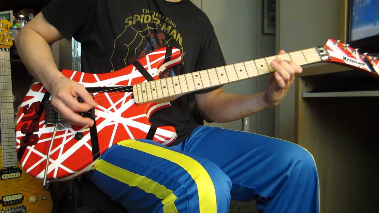 Van Halen - 5150 on Kramer custom guitar