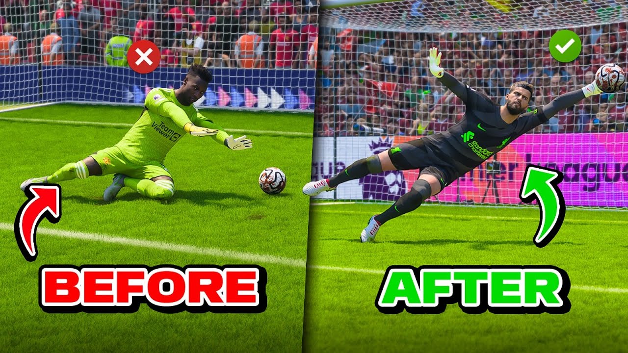 HOW TO USE YOUR GK LIKE A TOP 1% PLAYER I Complete Goalkeeper Movement Guide in EAFC 24