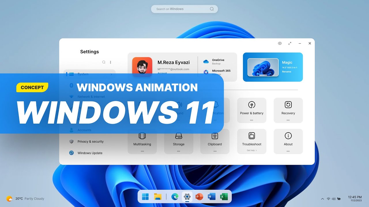 Redesign Open, Close, Maximize and Minimize Animation - Windows 11 / Add New Option