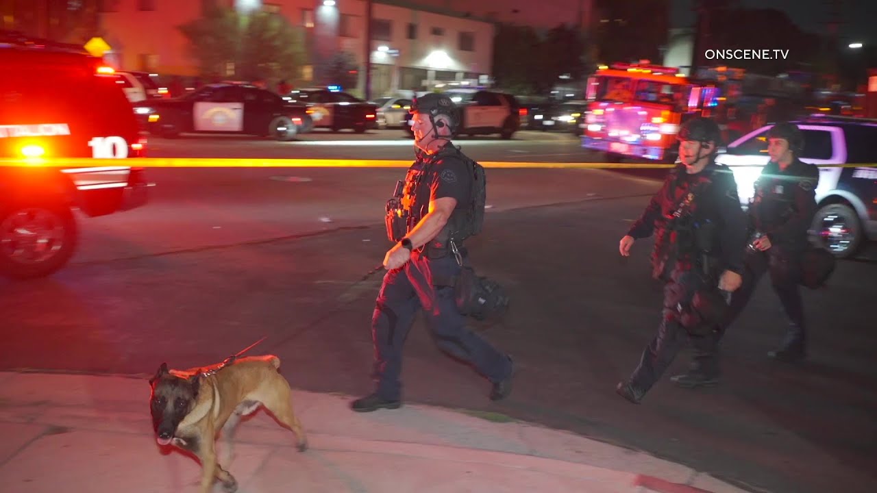 Intense Manhunt For Suspect Who Shot CHP Officer | Los Angeles