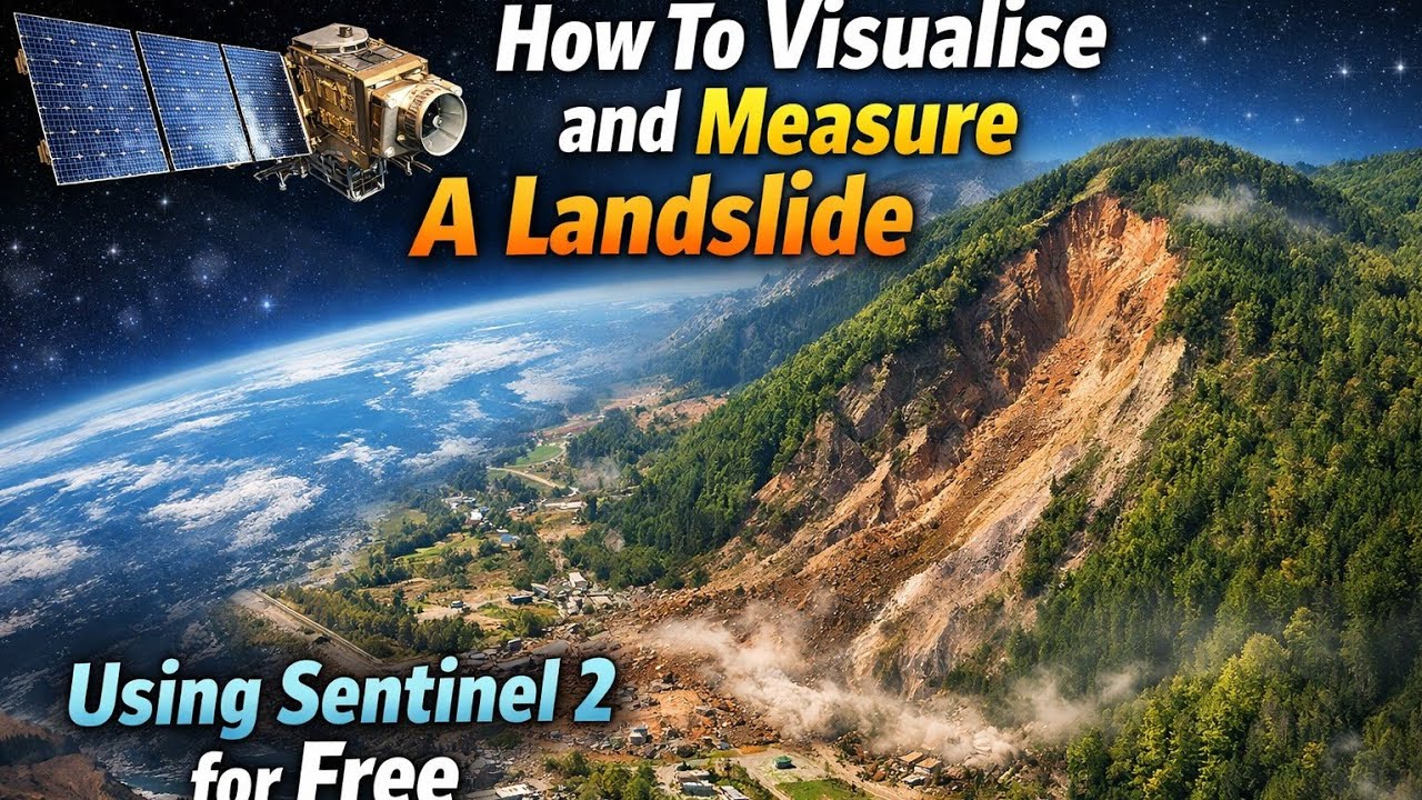 Landslide Visualization with Sentinel 2 