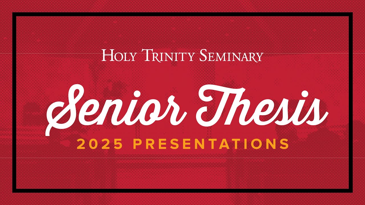 2025 Senior Thesis Presentations