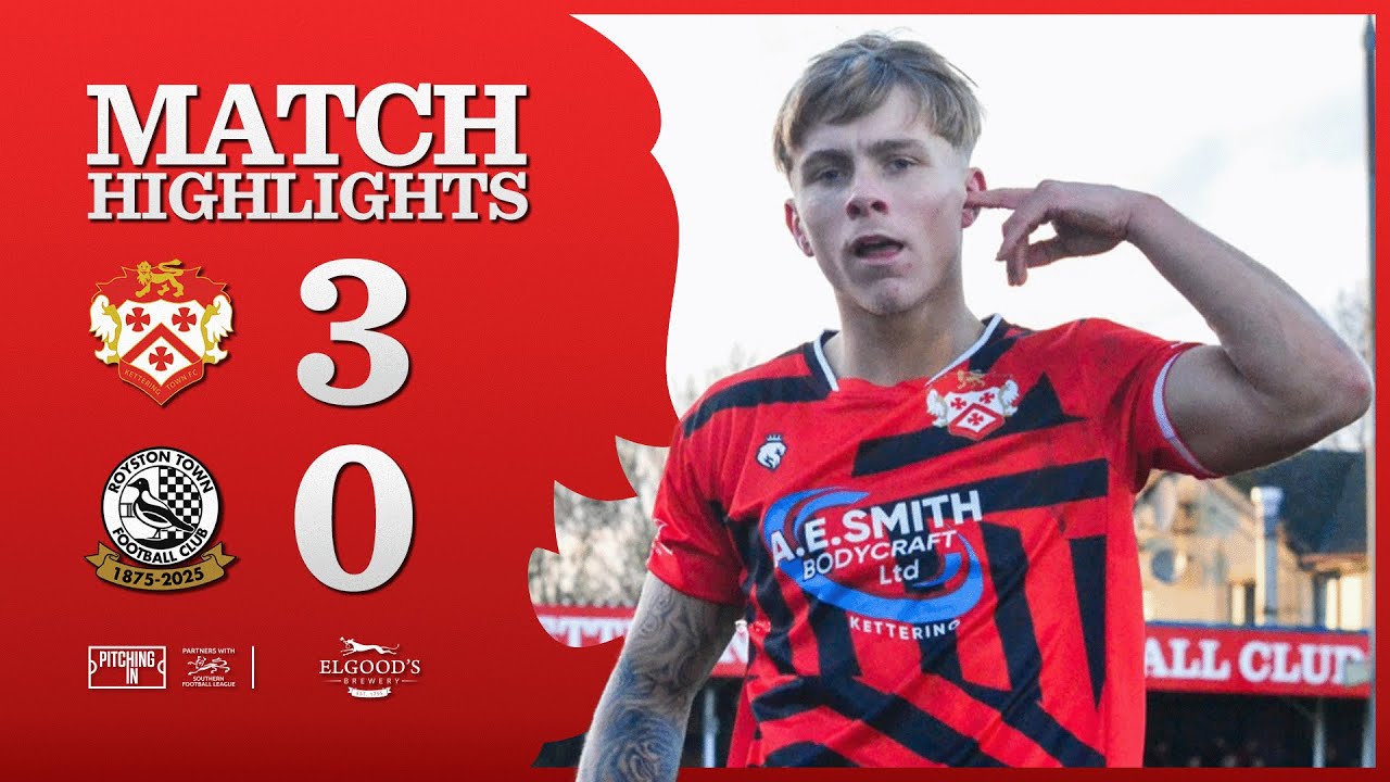 ВЕСЕЛОЕ РОЖДЕСТВО ⚽🎁 | Кеттеринг Таун 3-0 Ройстон Таун (20.12.2025)