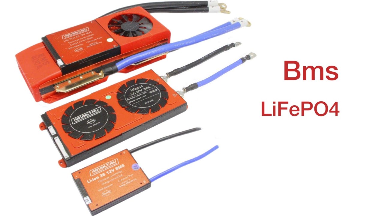 BMS LiFePO4 20S 60V 30A симметрия