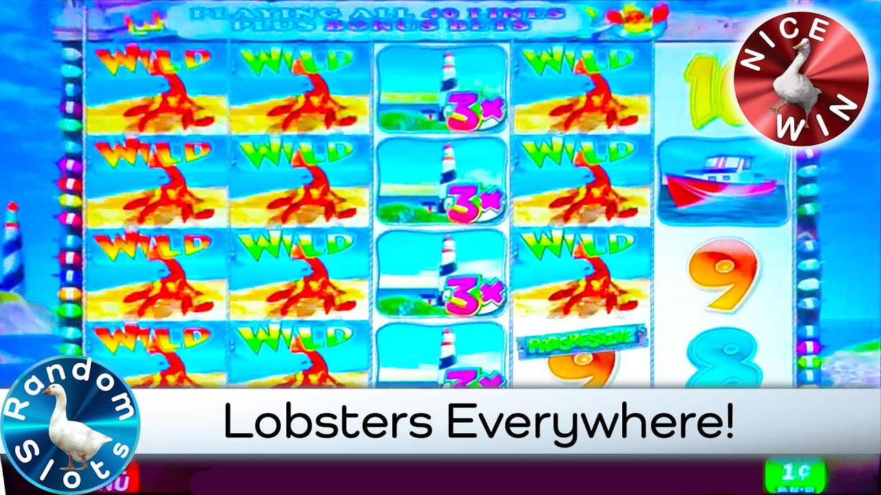 😄Lucky Larry's LobsterMania 2 Slot Machine Big Win