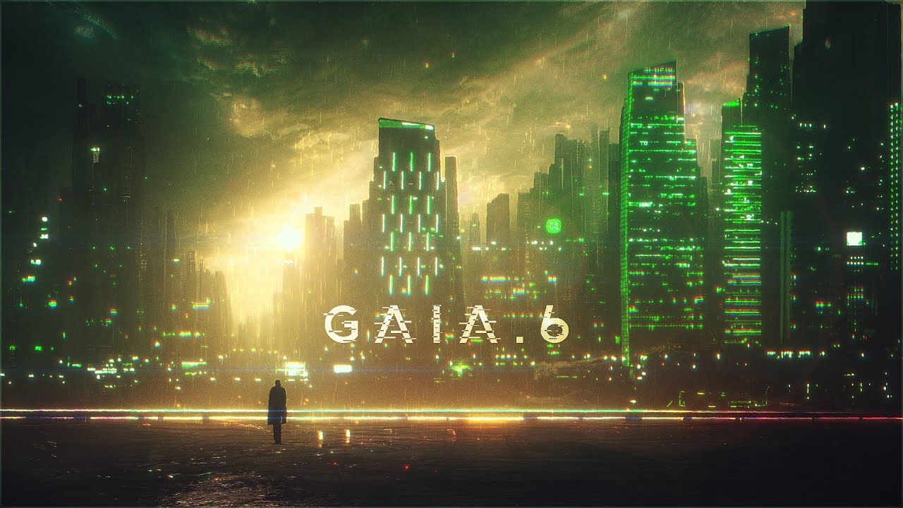 GAIA 6 - BREATHTAKING Cyberpunk Music [Evocative & Beautiful] Calm Spacewave-Sci Fi Music