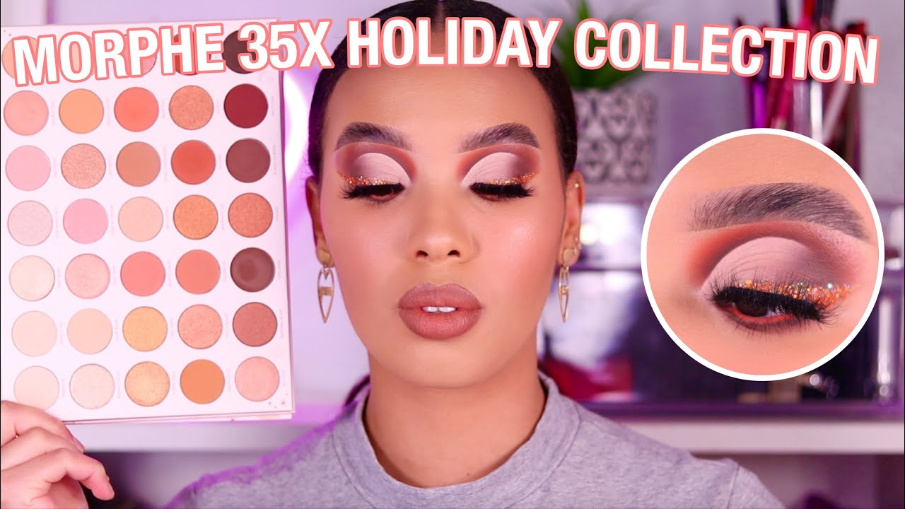 MORPHE 35X HOLIDAY COLLECTION BIG PRIMPIN’ TUTORIAL DE MAQUILLAJE CON GLITTER