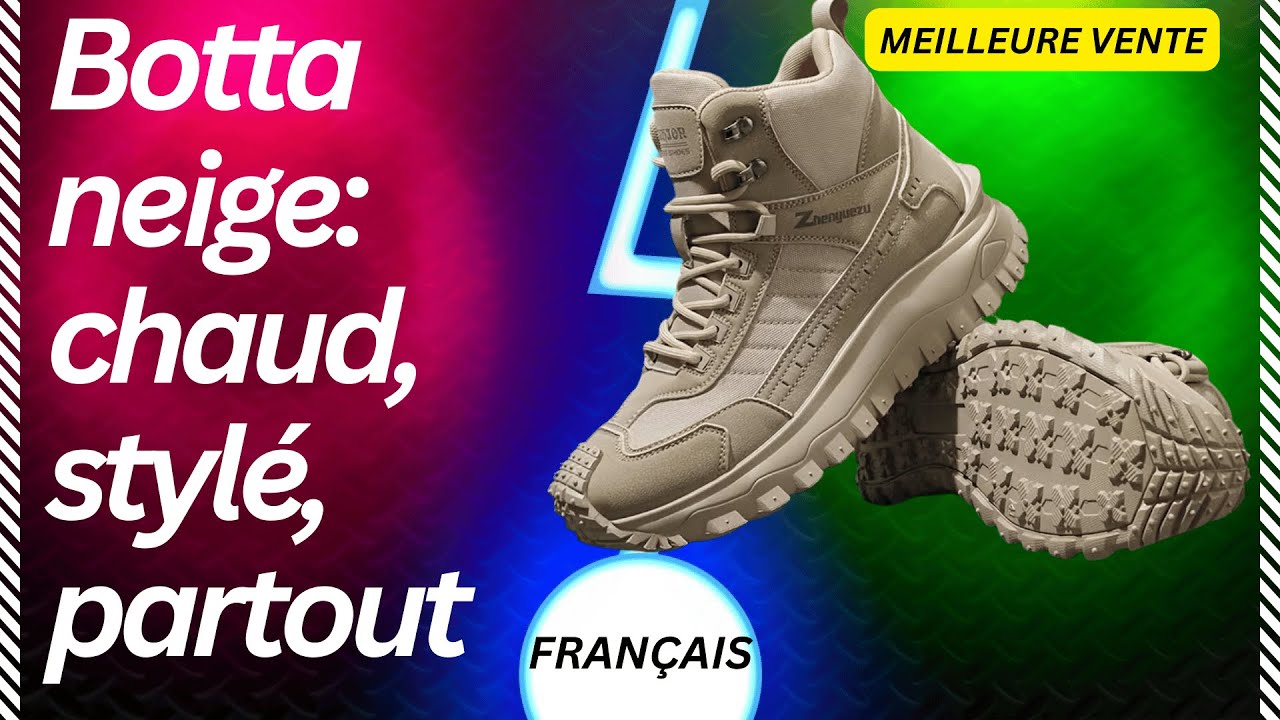 Botta neige: chaud, stylé, partout