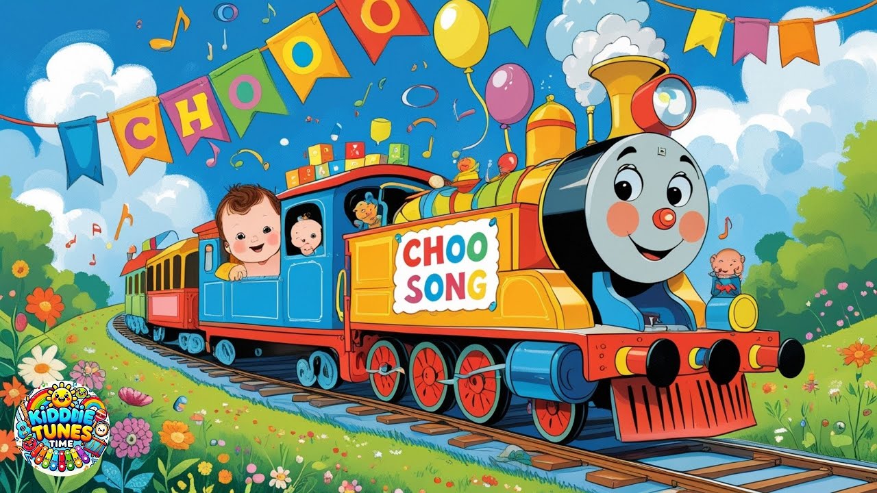 Train Choo Choo Song | Newborn Baby Songs & Nursery Rhymes