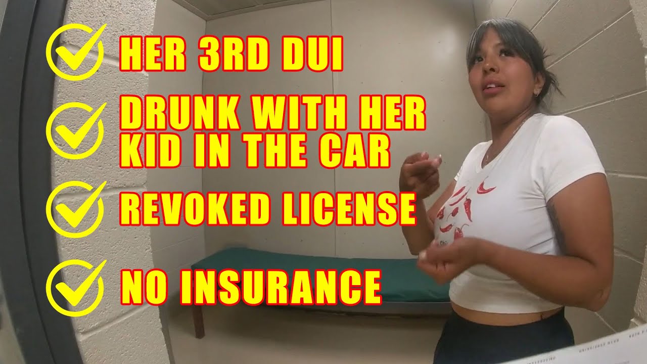 Felony DUI for Driving Drunk with Her Child in the Car