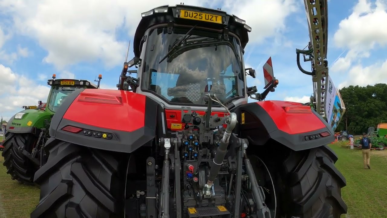2025 Massey Ferguson 8S.305 7.4 Litre 6-Cyl Diesel Tractor (305 HP) RVW Pugh at Arable Event 2025