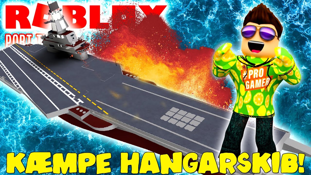 Jeg UNLOCKEDE et *HANGARSKIB* i Roblox!😱