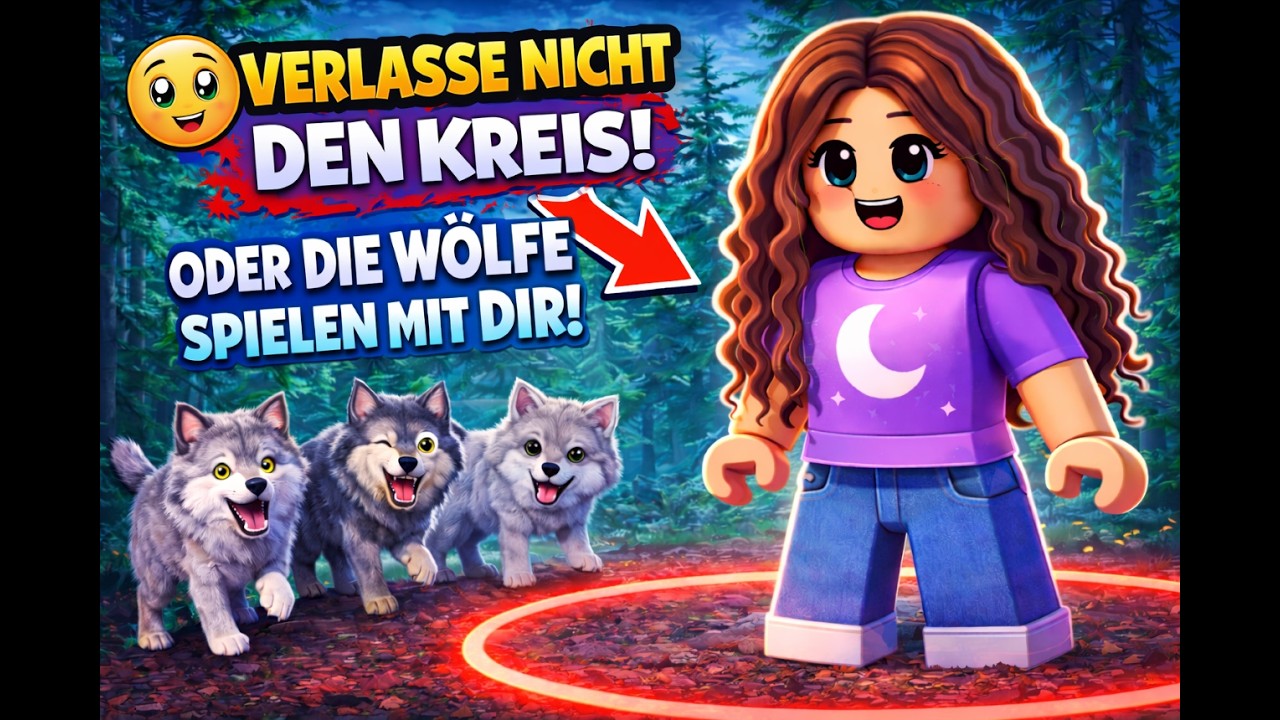 Roblox: Verlasse nicht den Kreis - Werde ich überleben?! - Spoiler: Ende = Unerwartet 🟢😲