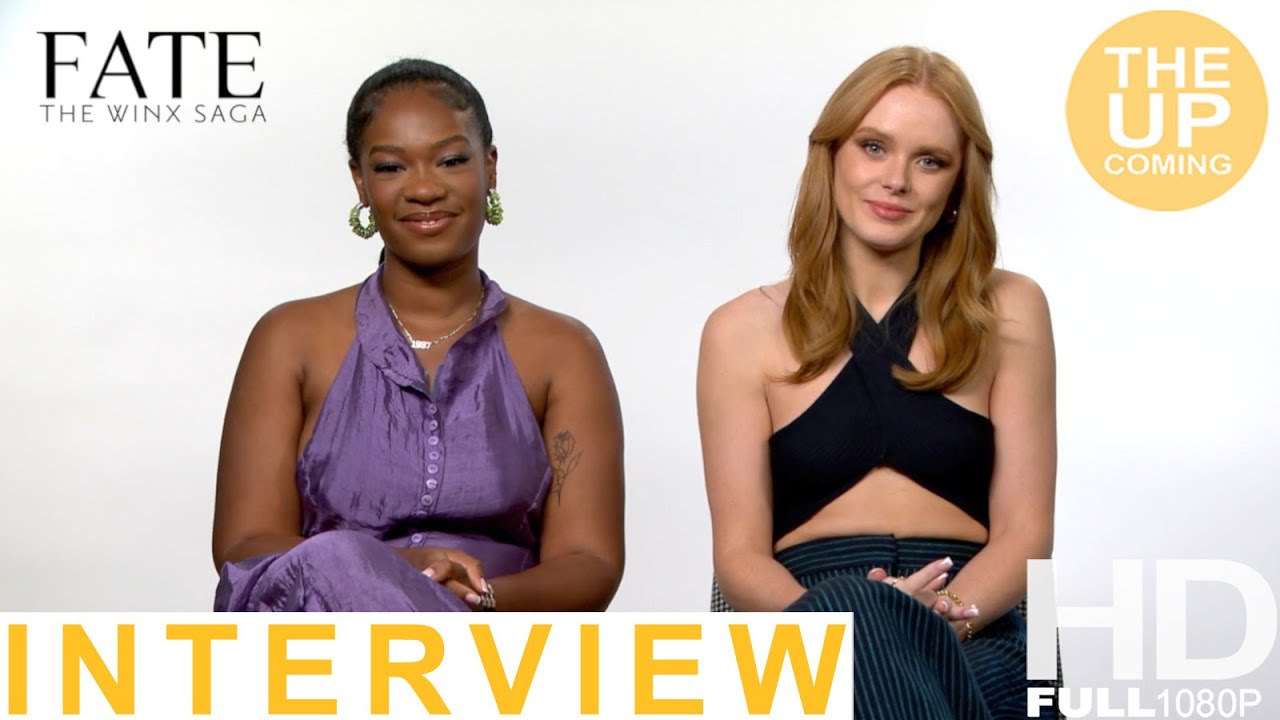 Abigail Cowen & Precious Mustapha interview on Fate: The Winx Saga season 2